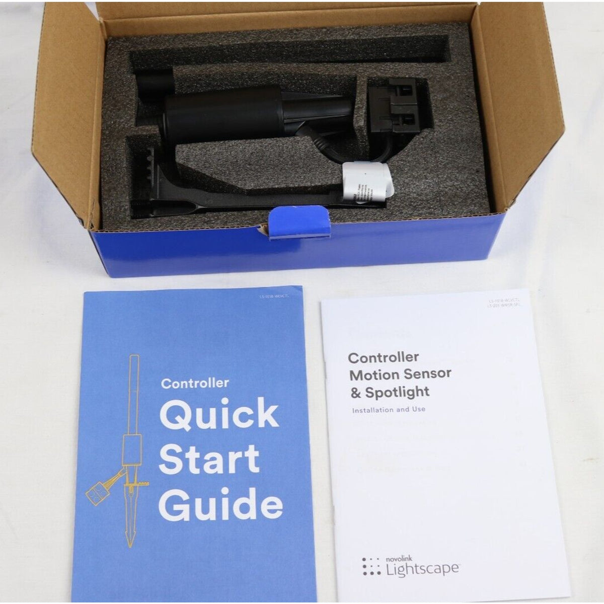 Novolink Lightscape Smart Wireless Controller Motion Sensor Spotlight Kit Black