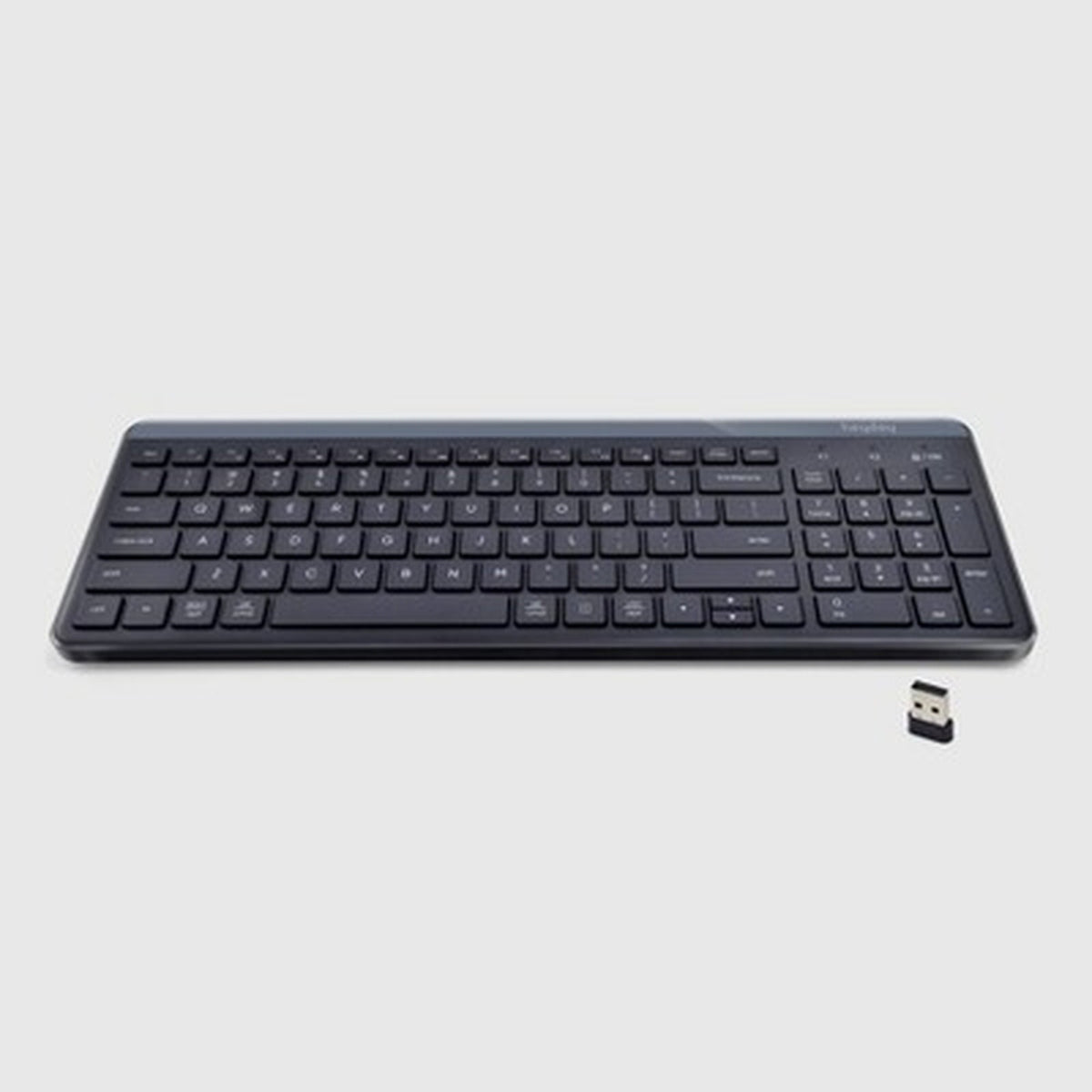 Heyday Bluetooth Wireless Keyboard Multi-Device USB Dongle Midnight Blue Quiet